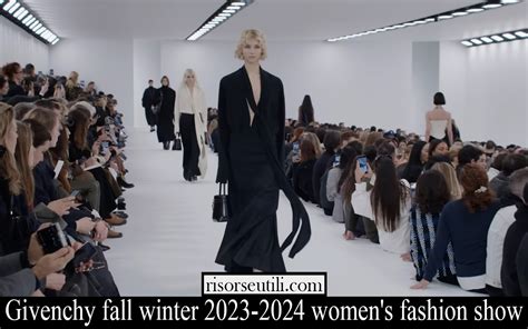 givenchy f w fashion show video|givenchy spring summer 2024.